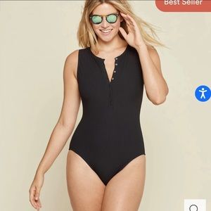 Andie Black Women's Swim One Piece